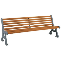 Banc bois et acier Lublin