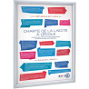 Lot de 5 cadres en aluminiums modèle Eco Clic Procity