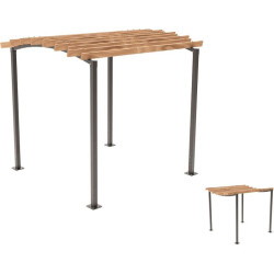 Pergola en forme de vagues Procity Océan