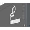 Logo à coller pour abri fumeurs