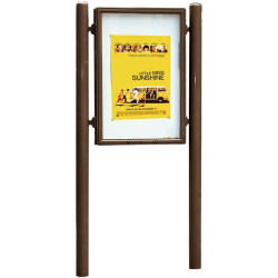 Panneau-vitrine Carrefour
