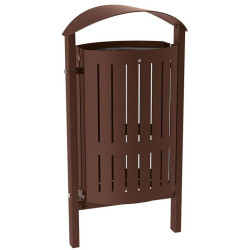 Corbeille Silaos acier 50 litres