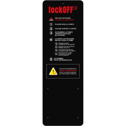 Bloqueur de porte anti-intrusion pour PPMS - LOCKOFF