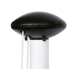 Pommeau pour mât en PVC