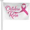 Pavillon à hisser imprimé Octobre Rose