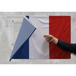 Banderole d'inauguration tricolore