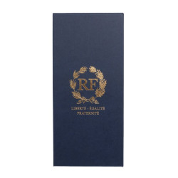 Boite en carton de rangement pour écharpe adjoint / maire
