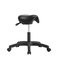 Tabouret technique selle de cheval - Simili cuir