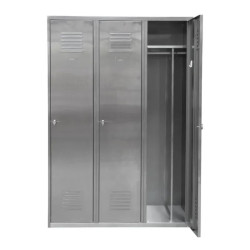 Vestiaire inox industrie salissante LIGNE50