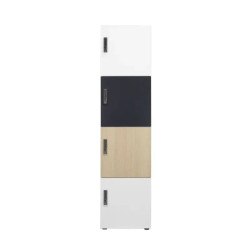 Armoire de bureau avec casiers pour vêtements et effets personnels