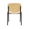 Chaise visiteur bois
