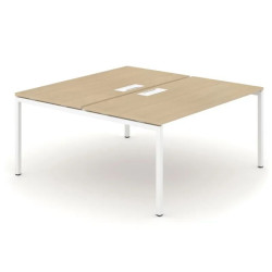 Bureau bench 2 personnes NET U