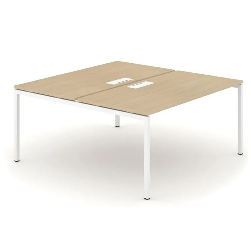 Bureau bench 2 personnes NET U