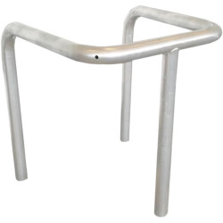 Etrier de protection 3 pieds grande largeur galva à sceller