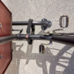 Mottez M043S / M043SGR - Arceau antivol pour vélo cargo