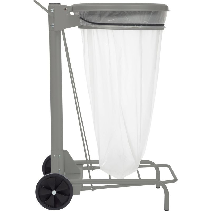 Support sac poubelle mobile à pédale - Collecroule
