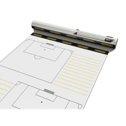 Rouleau 20 feuilles tactique football et sac de transport