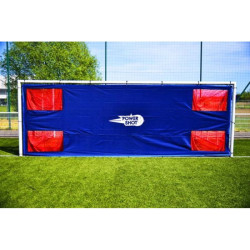 Mur d'entrainement foot avec cible