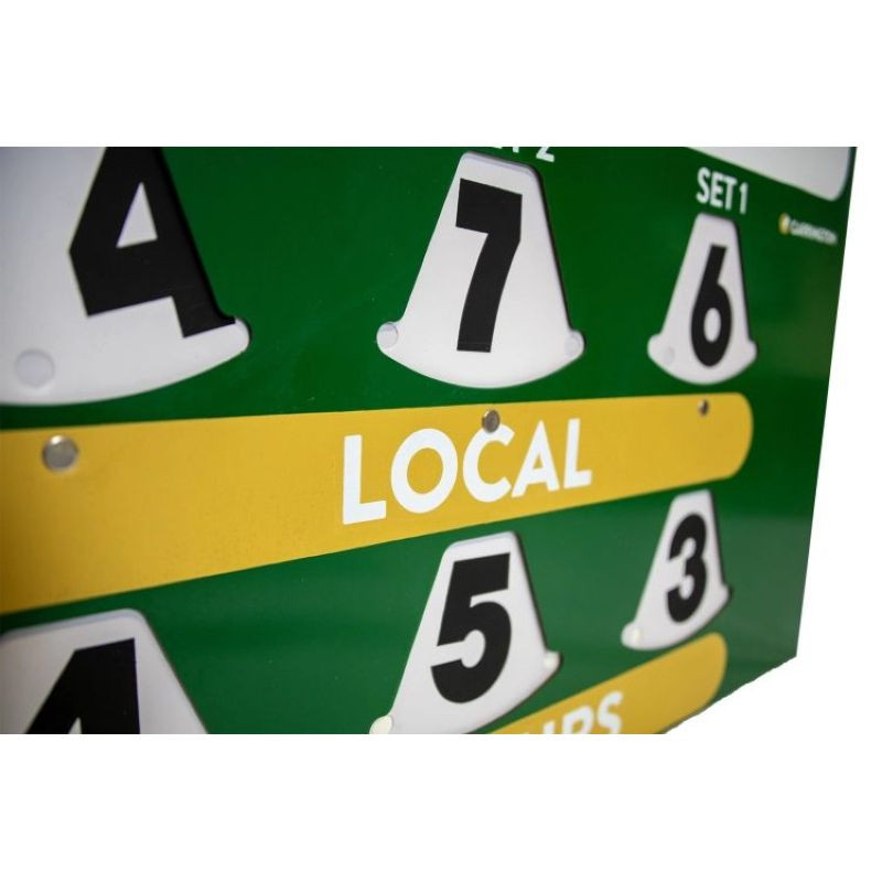 Tennis scorer avec publicité
