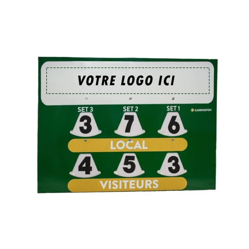 Tennis scorer avec publicité