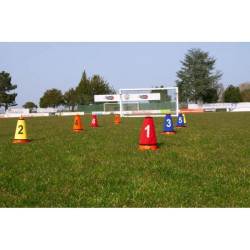 Set de cols de cônes numérotés