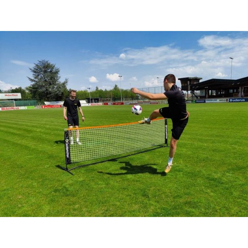 Filet de tennis noir et orange