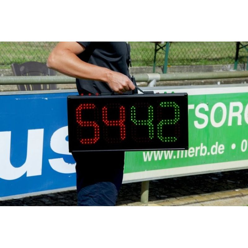 Panneau éléctronique football pour changement de joueur