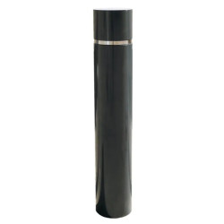 Borne Benito H268 anti bélier avec enjoliveur en inox D.27 cm