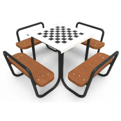 Table de jeux d'echecs d'extérieur - Benito VMA01