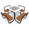 Table de jeux d'echecs d'extérieur - Benito VMA01