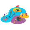 Pack aire de jeux 3 modules - Benito Area Educa 85 m²
