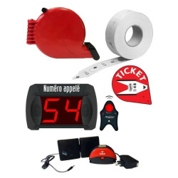 Kit afficheur fil d'attente Easyturn + appel vocal