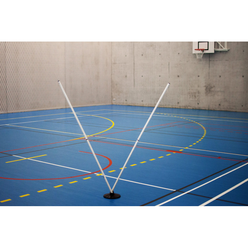 Base en caoutchouc tridirectionnelle