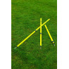 Lot de 5 piquets de slalom Jaune