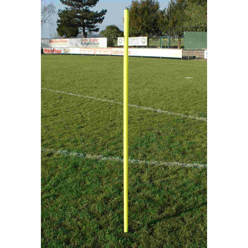 Lot de 5 piquets de slalom blancs ou jaunes