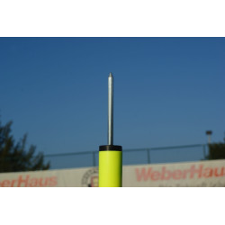 Lot de 5 piquets de slalom blancs ou jaunes