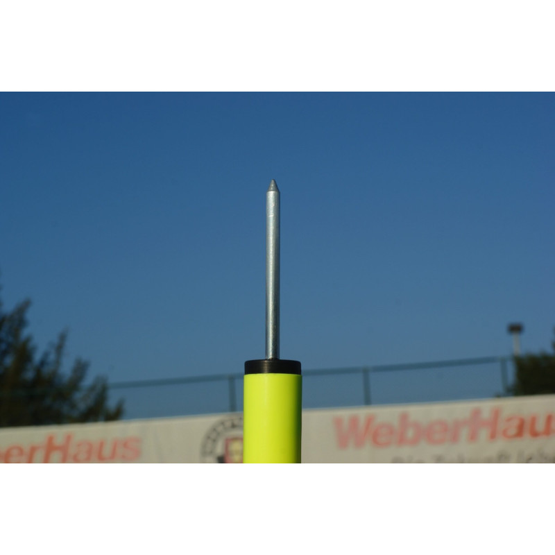 Lot de 5 piquets de slalom blancs ou jaunes