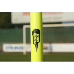 Lot de 5 piquets de slalom blancs ou jaunes