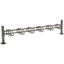 Rack à vélo en métal  3 à 12 places face à face ou alignées