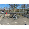 Râtelier 2 à 6 vélos avec alternance haut bas Schake