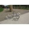 Râtelier 2 à 6 vélos avec alternance haut bas Schake