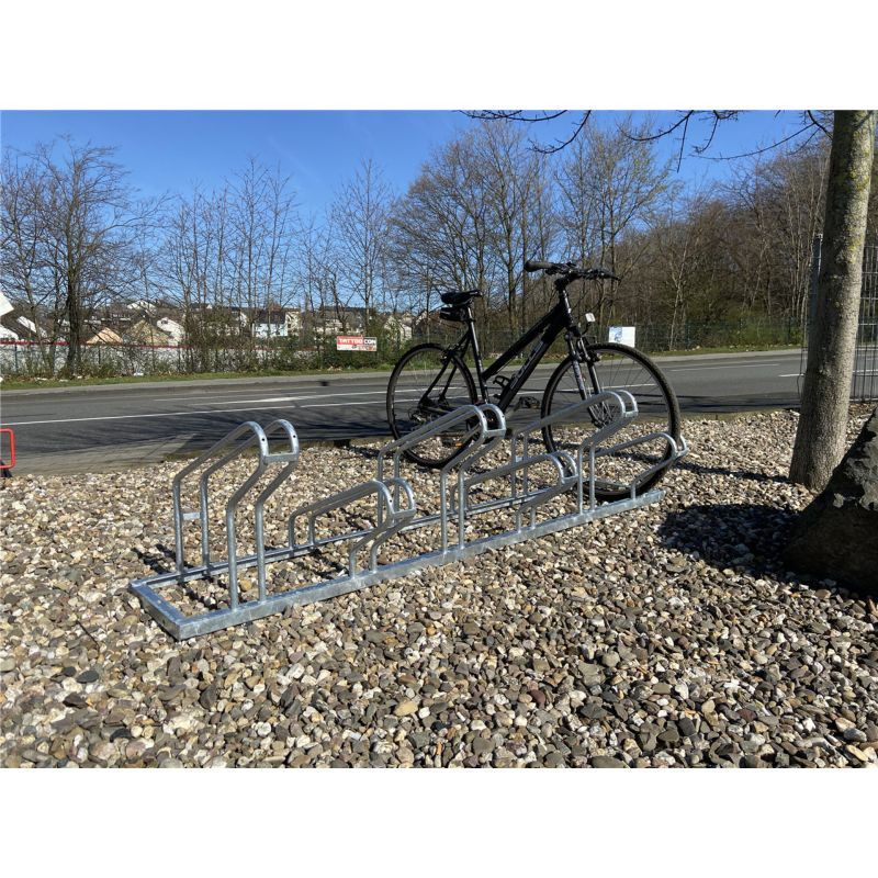 Râtelier 2 à 6 vélos avec alternance haut bas Schake