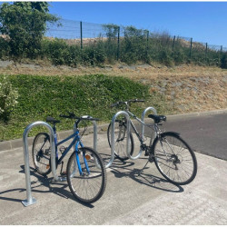 Rack à vélos monobloc 4 places