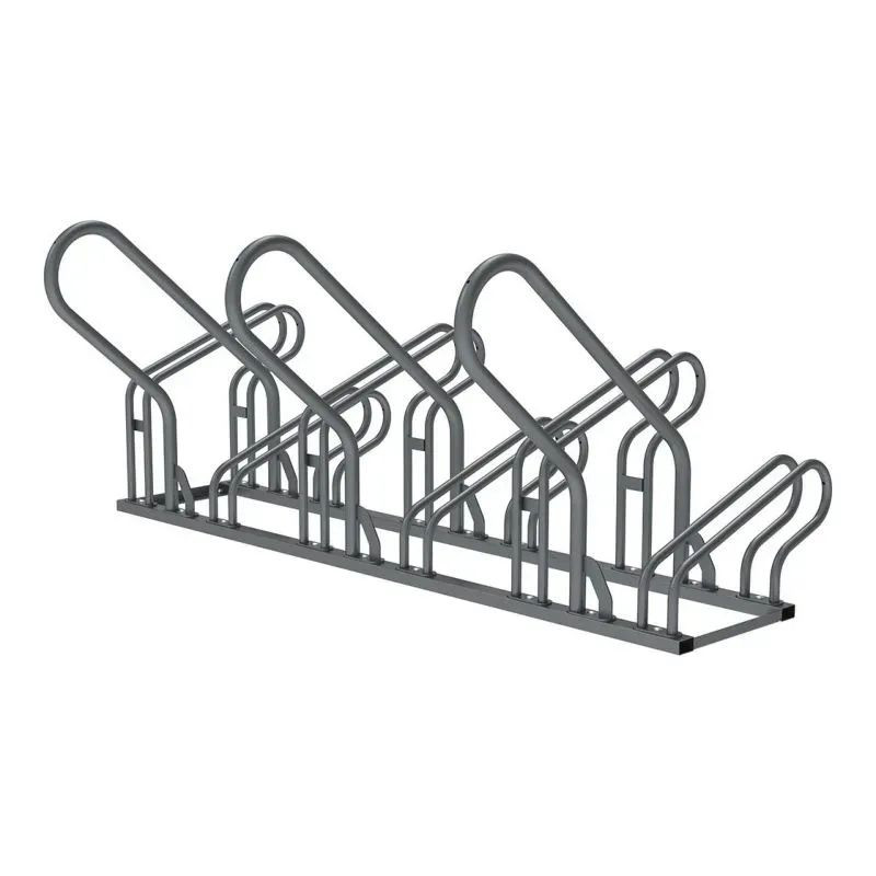 Rack 6 vélos Procity Optimum + arceaux antivol