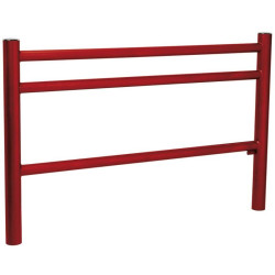 Barrière de ville Trio Inox brossé