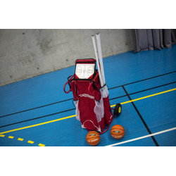 Chariot de transport powercart pour sport collectif
