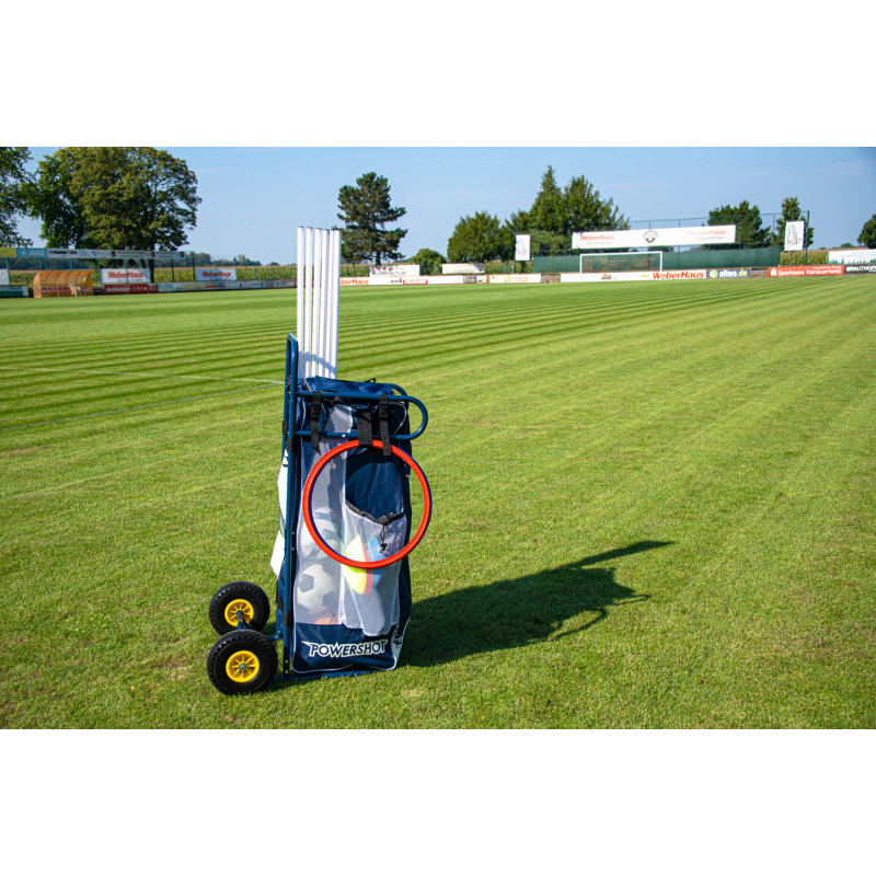 Chariot de transport et rangement powercart pour sport collectif