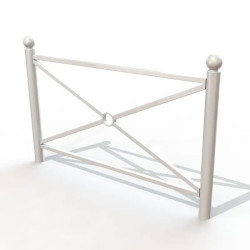 Barrière tête boule pour ville - Arcachon