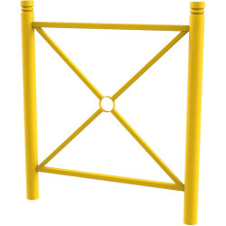 Barrière urbaine Fontainebleau L.102 ou 157 cm - Tête 2 gorges