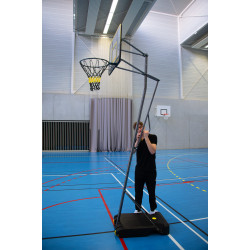 Panier de basketball mobile réglable